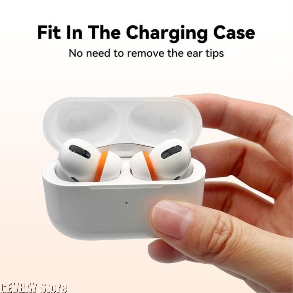 Earphone Foam Tip - 편안한 스펀지 이어팁 교체 - 에어팟