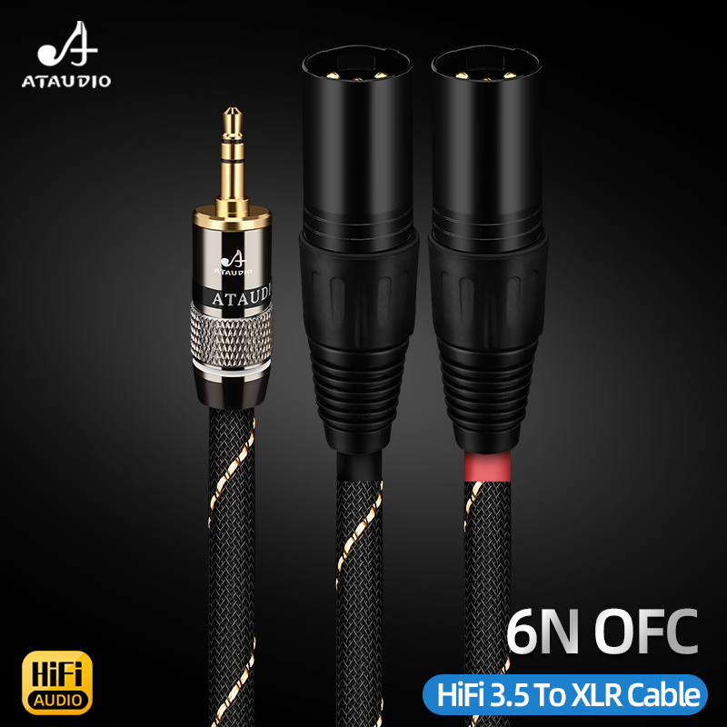 고품질 HiFi 3.5mm to 2XLR 오디오 케이블 - Cable Extension 3.5 리뷰 및 가격