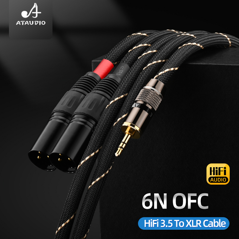 고품질 HiFi 3.5mm to 2XLR 오디오 케이블 - Cable Extension 3.5 리뷰 및 가격