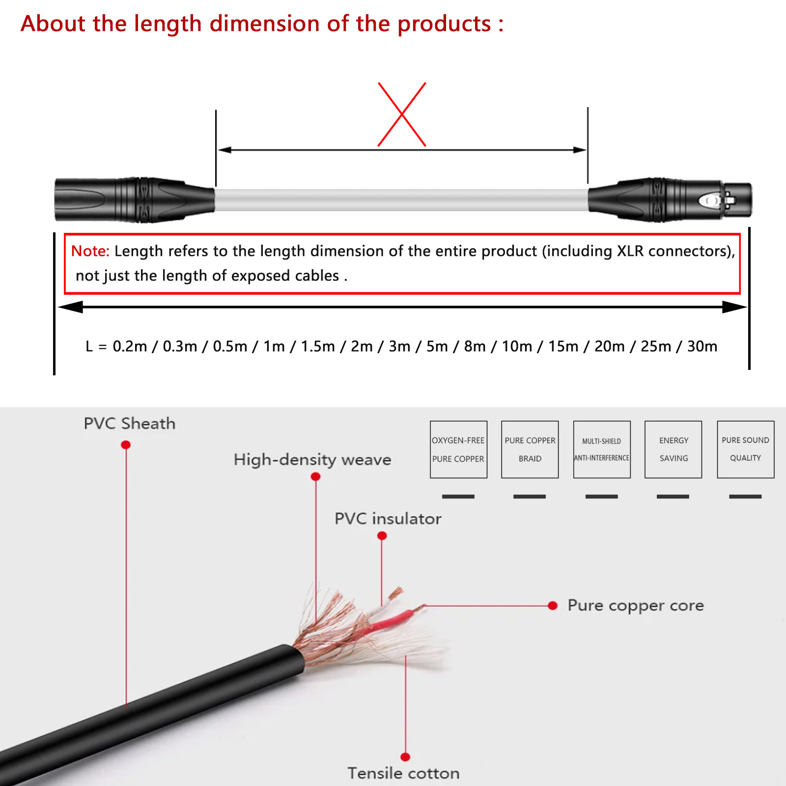 GuerGuo 멀티 컬러 XLR 수/암 3 핀 3.5m - Cable Extension 3.5 리뷰 및 가격