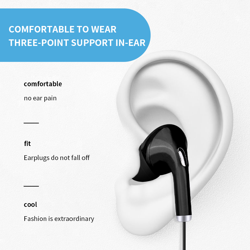 3.5mm 유선 이어폰, 스포츠용, 노이즈 캔슬링 기능 - Wired Earphone Mic 리뷰 및 가격