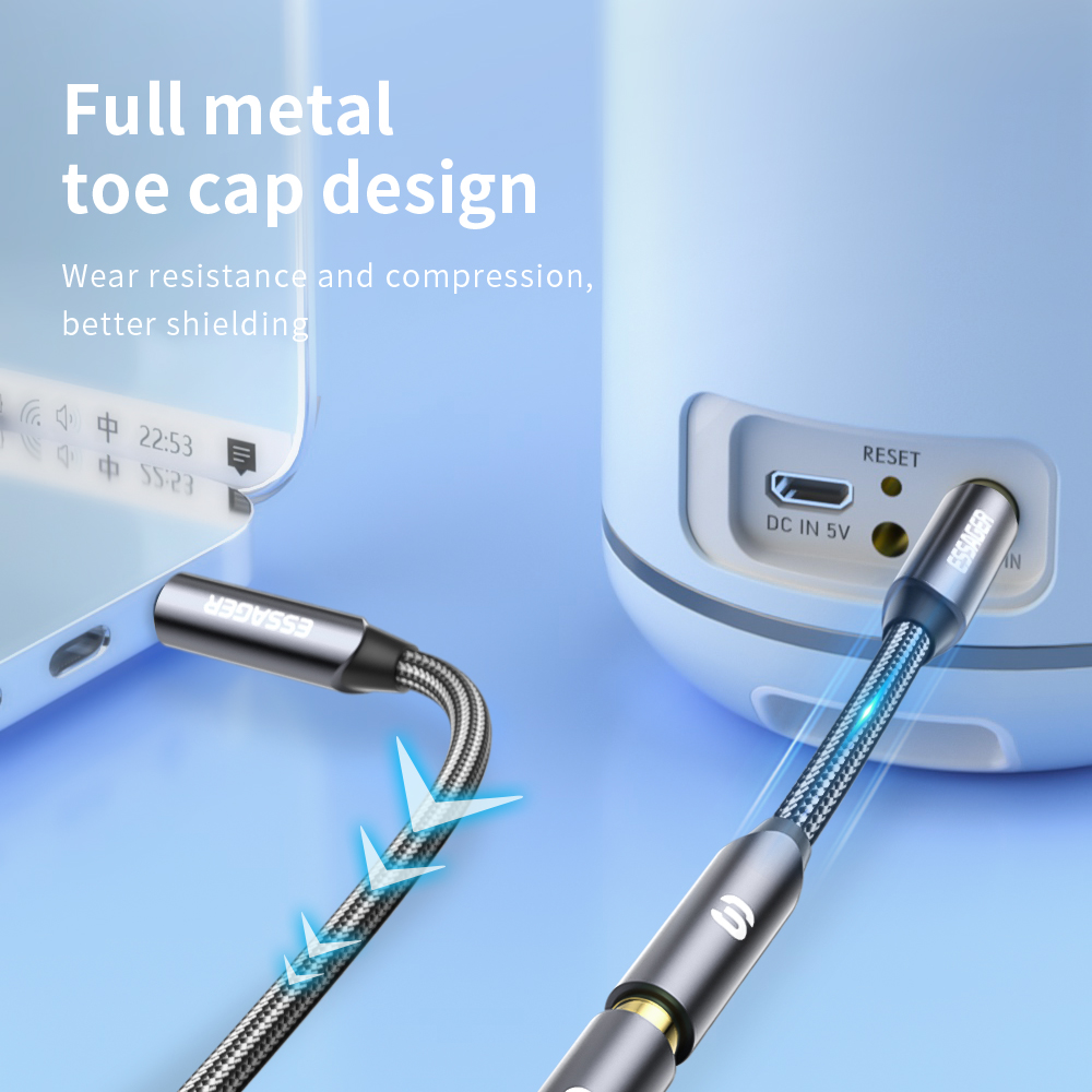 ESSAGER 헤드폰 익스텐션 케이블 잭, 3.5mm  - Cable Extension 3.5 리뷰 및 가격