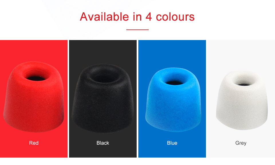 TRN 3Pairs (6pcs) 이어폰 메모리 면 귀마 - Earphone Foam Tip 리뷰 및 가격